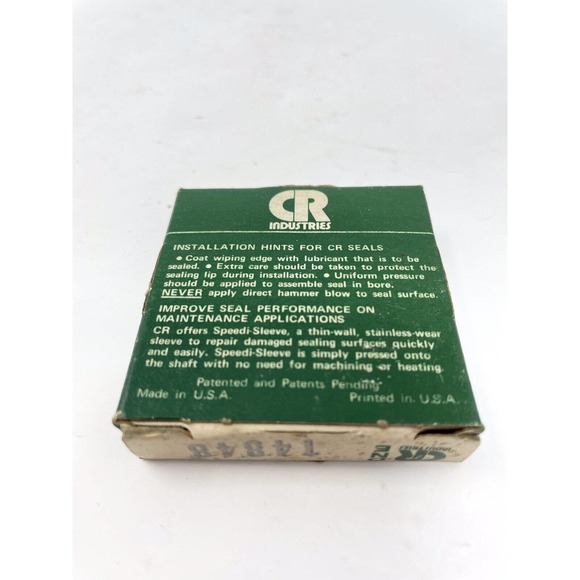 CR Industries 14848 Oil Seal Brand New Made In USA NOS - Picture 2 of 5